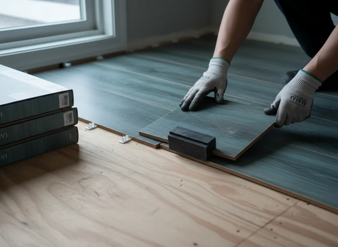 Luxury Vinyl Plank Installation company in Rumely, MI